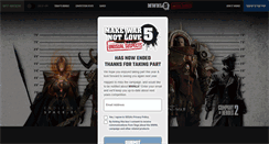Desktop Screenshot of makewarnotlove.com