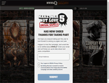 Tablet Screenshot of makewarnotlove.com